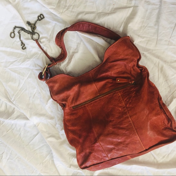 Barbarossa Italian Leather Hobo Large Shoulder Bag - Picture 12 of 15